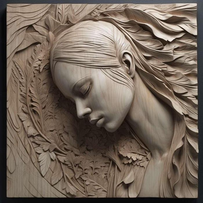 نموذج ثلاثي الأبعاد لآلة CNC 3D Art 